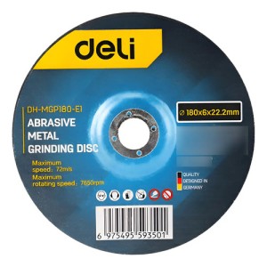 Disco Desvaste De Metal 180 Mm Deli