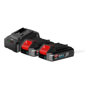 Cargador + 2 Baterías 20v 2 Amp Deli