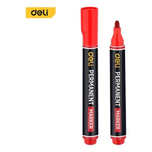 Marcador Permanente Rojo Deli