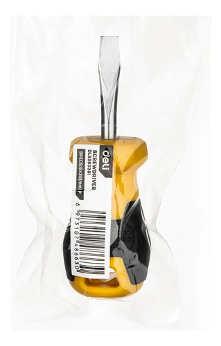 Destornillador Plano Sl6 X 38 Mm Deli - Imagen 3
