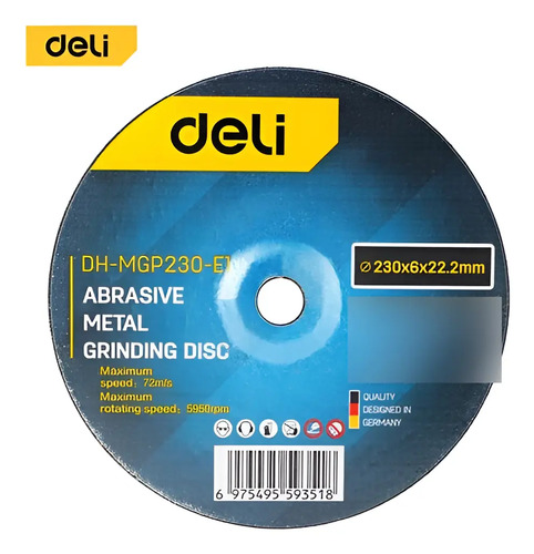 Disco Desbaste Metal 230 Mm Deli