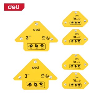 Juego Escuadras Magnéticas 6 Uni Deli