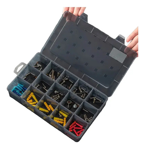 Organizador Plástico 280x180x60mm Deli - Imagen 3