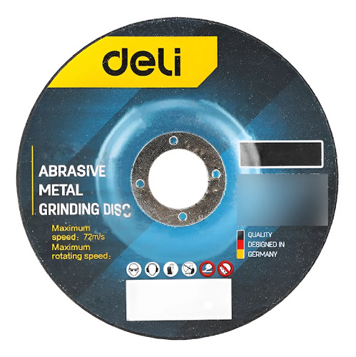 Disco Corte Metal 115 Mm X 50 Unidades Deli
