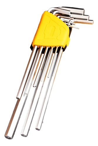 Juego De Llaves Allen Extra Largas 1.5 A 10mm Deli