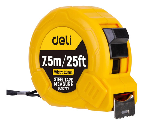 Cinta Métrica 7.5 M X 25mm Deli